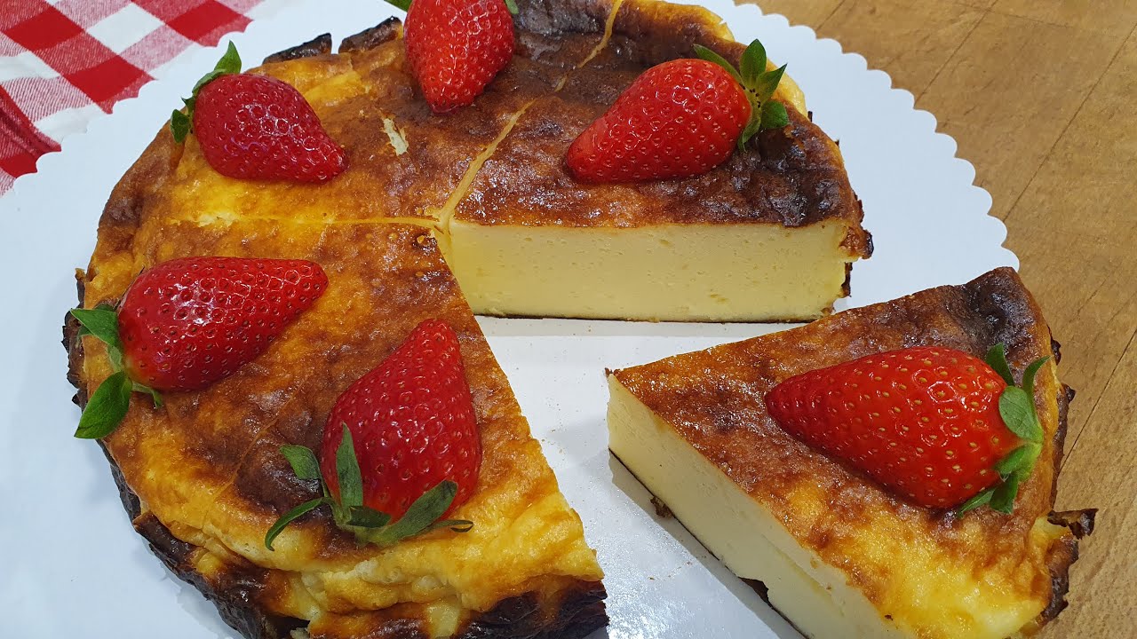 Pastel de queso con Philadelphia leche condensada y huevos