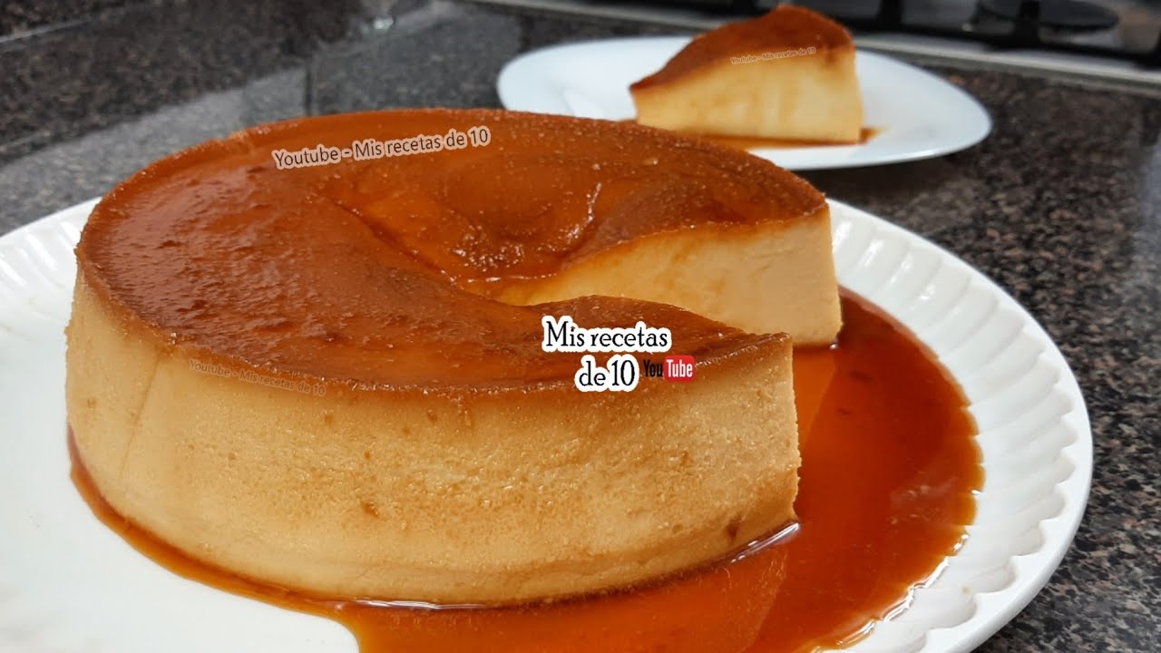 Preparación de flan de queso Philadelphia cocido a baño maría