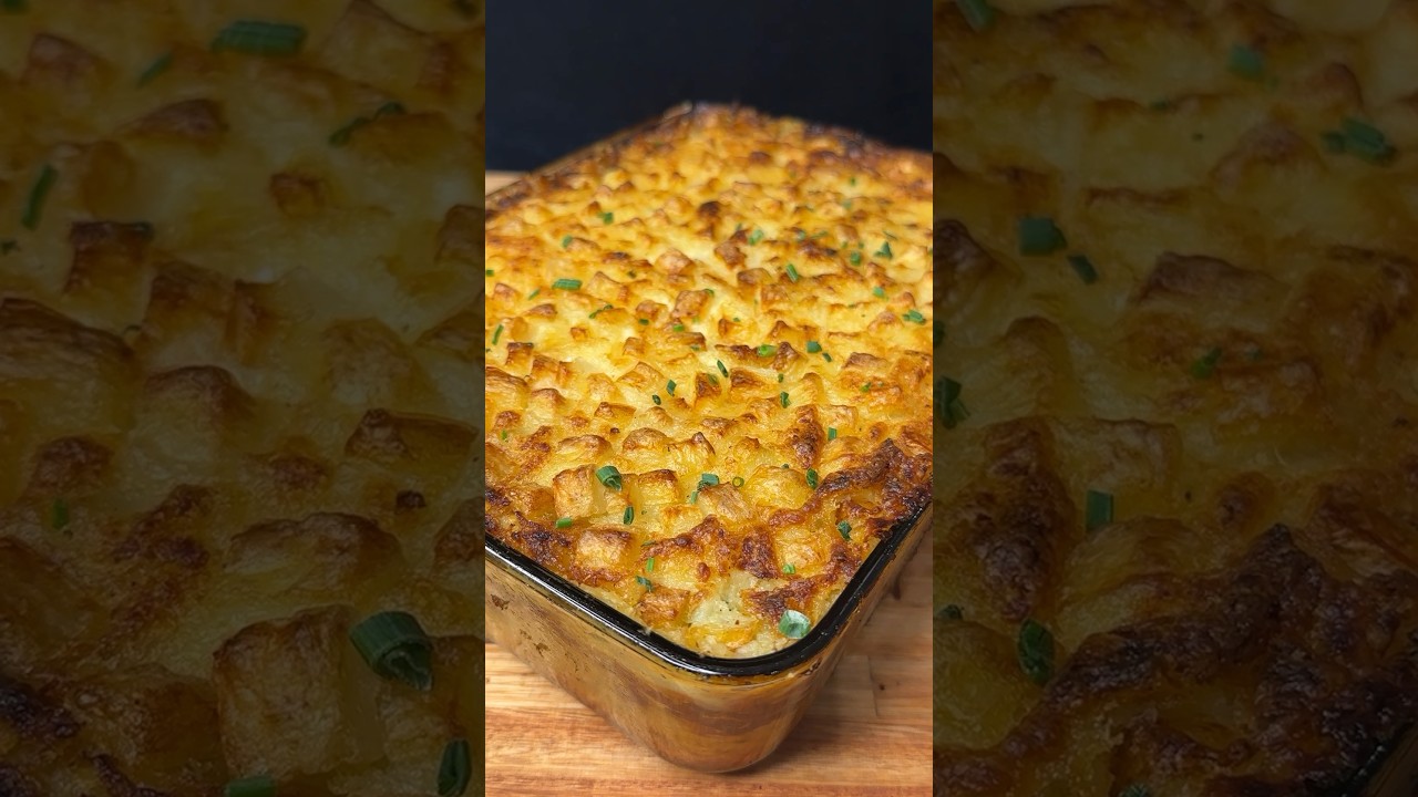 Receta de pastel de papa y huevo al horno