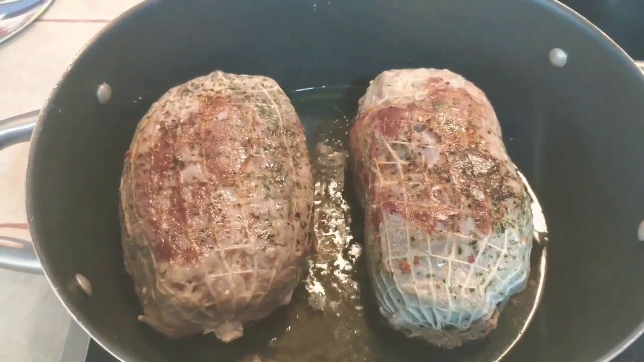Receta de salsa para redondo de cerdo relleno