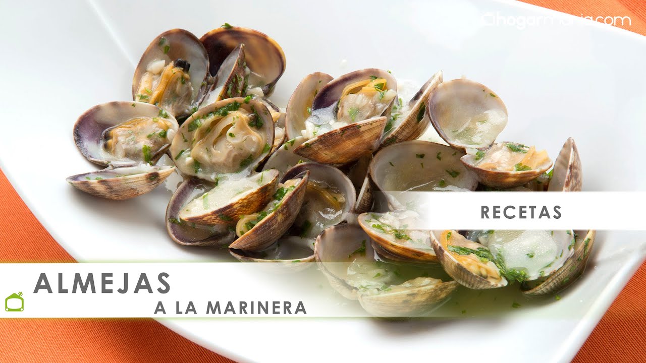 Receta fácil de almejas a la marinera
