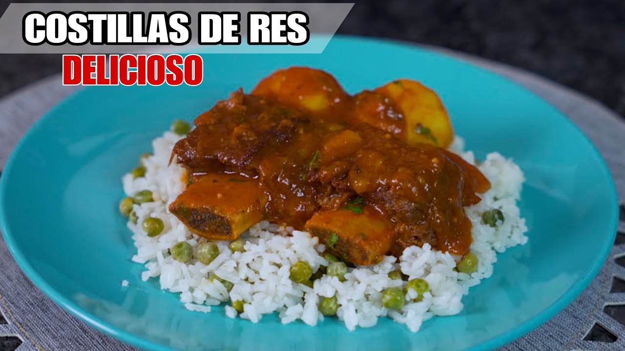 Recetas para preparar costillas de ternera con salsa