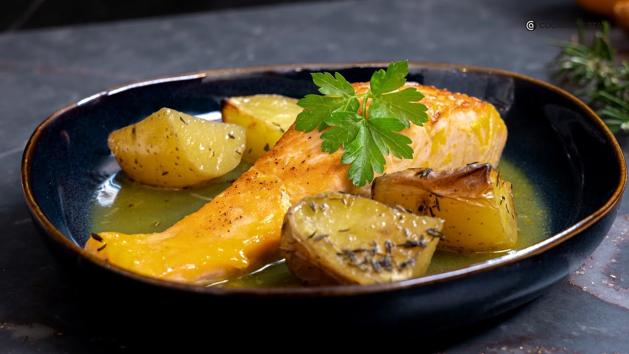 Salmón en Salsa de Naranja según Karlos Arguiñano