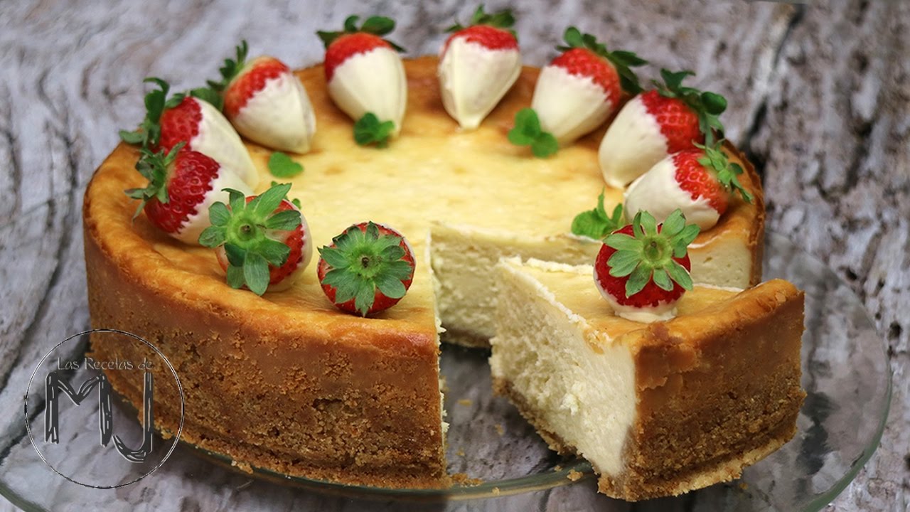 Tarta de Cheesecake de Chocolate Blanco