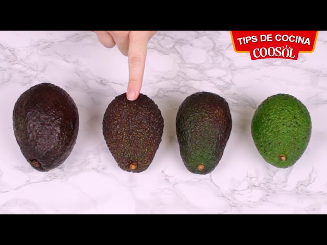 ¿Cómo determinar si un aguacate está maduro para ser consumido?
