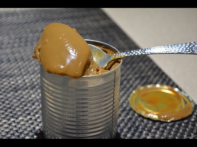 ¿Cuánto tiempo se necesita para cocinar leche condensada en lata?