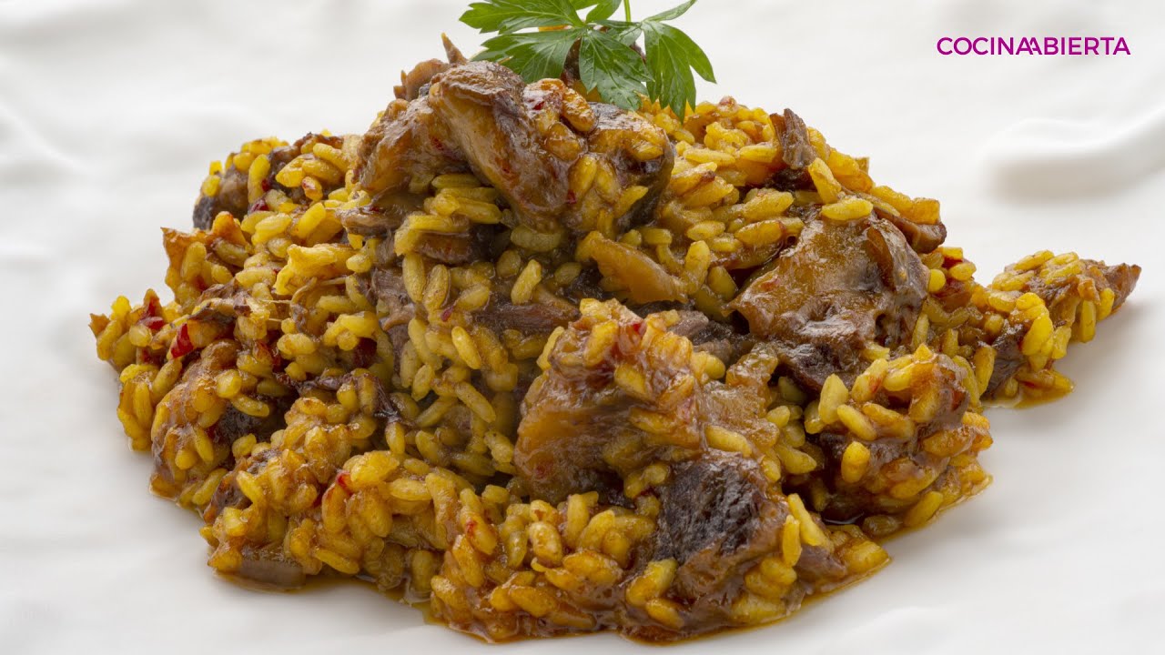 Arroz con carne de ternera según la receta de Karlos Arguiñano