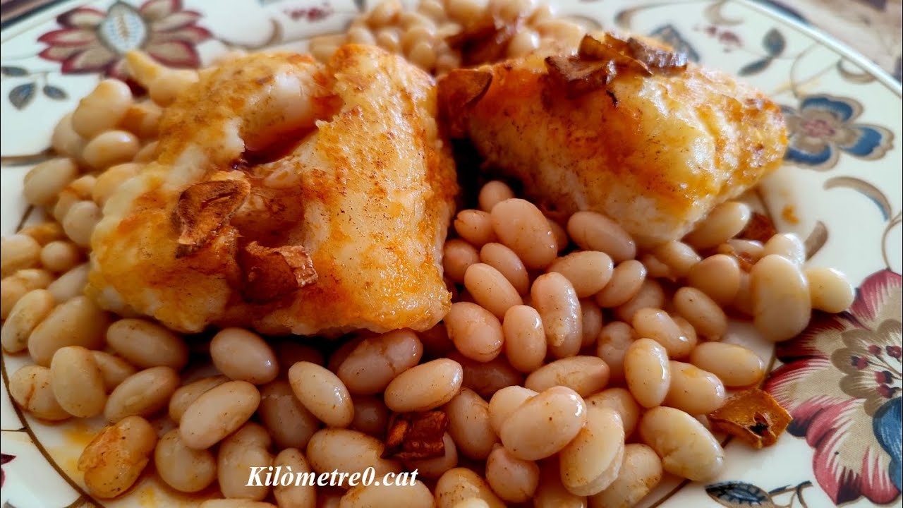 Bacalao a la llauna con alubias: una deliciosa combinación de sabores