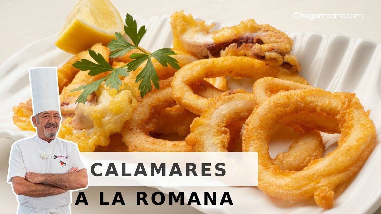 Calamares a la romana rebozados