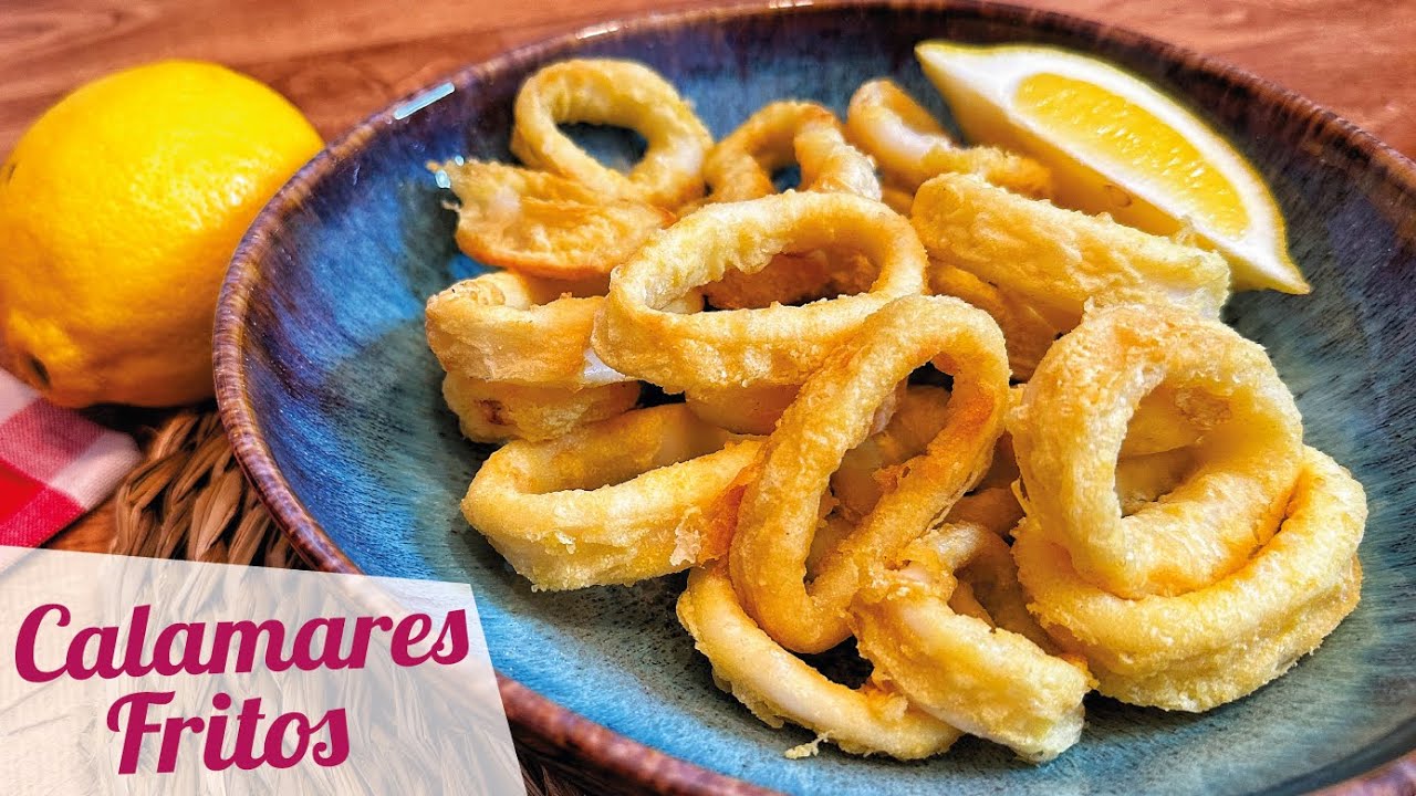 Calamares crujientes: cómo preparar anillas con freidora de aire