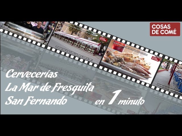 Carta de La Mar de Fresquita en San Fernando