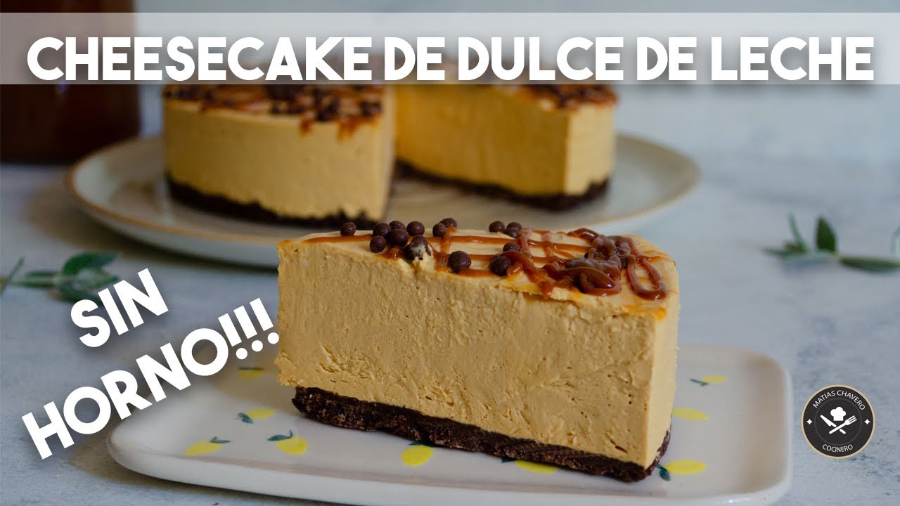 Cheesecake de dulce de leche