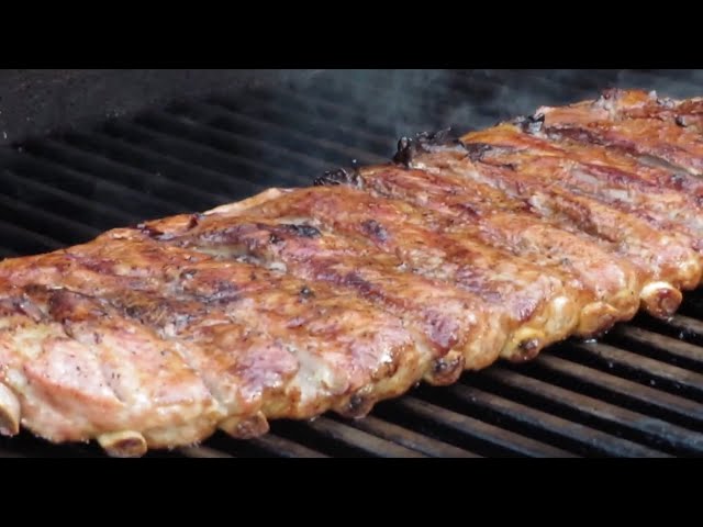 Cómo hacer costillar de cerdo a la parrilla