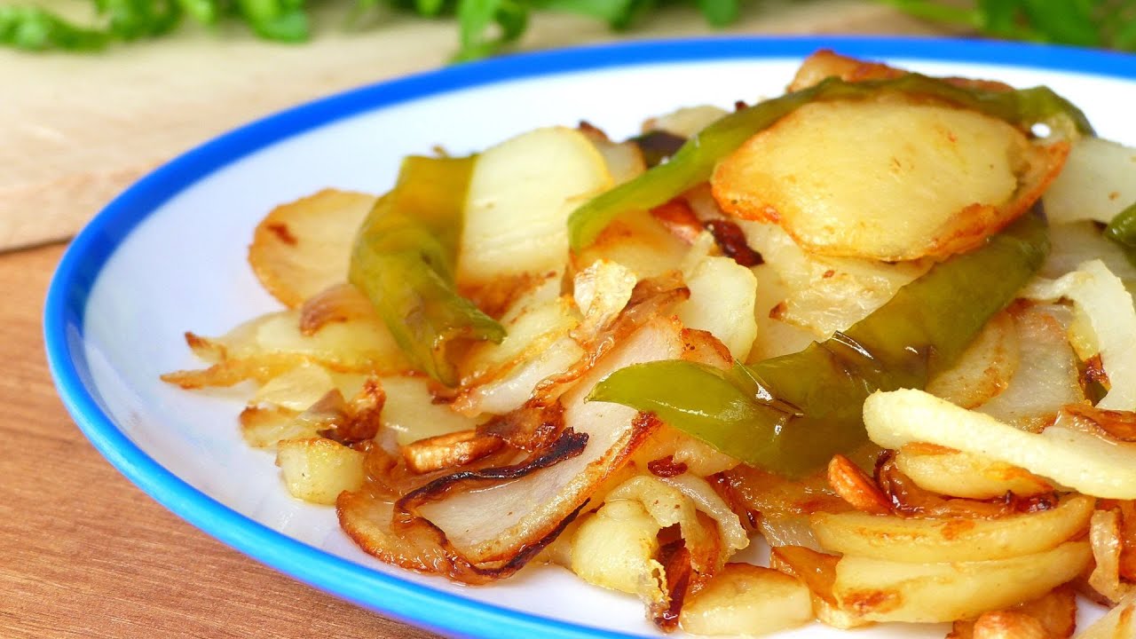 Cómo hacer patatas panaderas en sartén