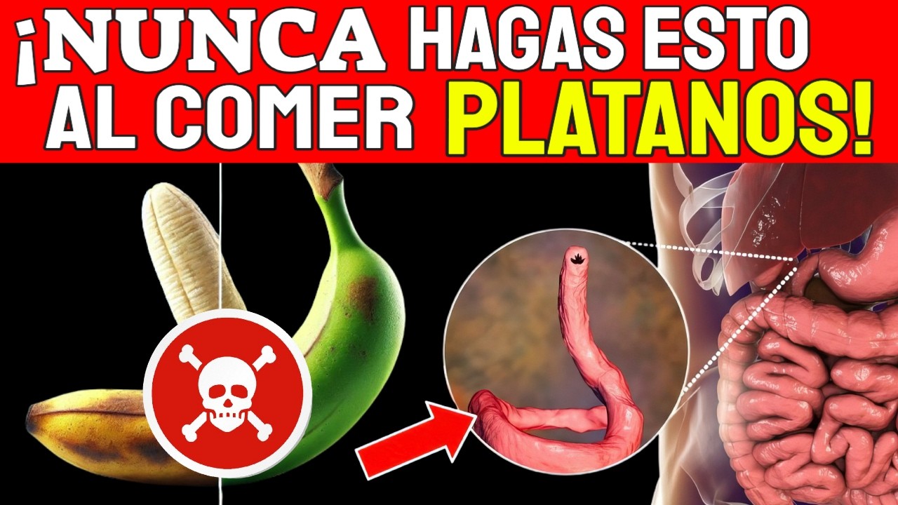 Cómo identificar si un plátano está en mal estado