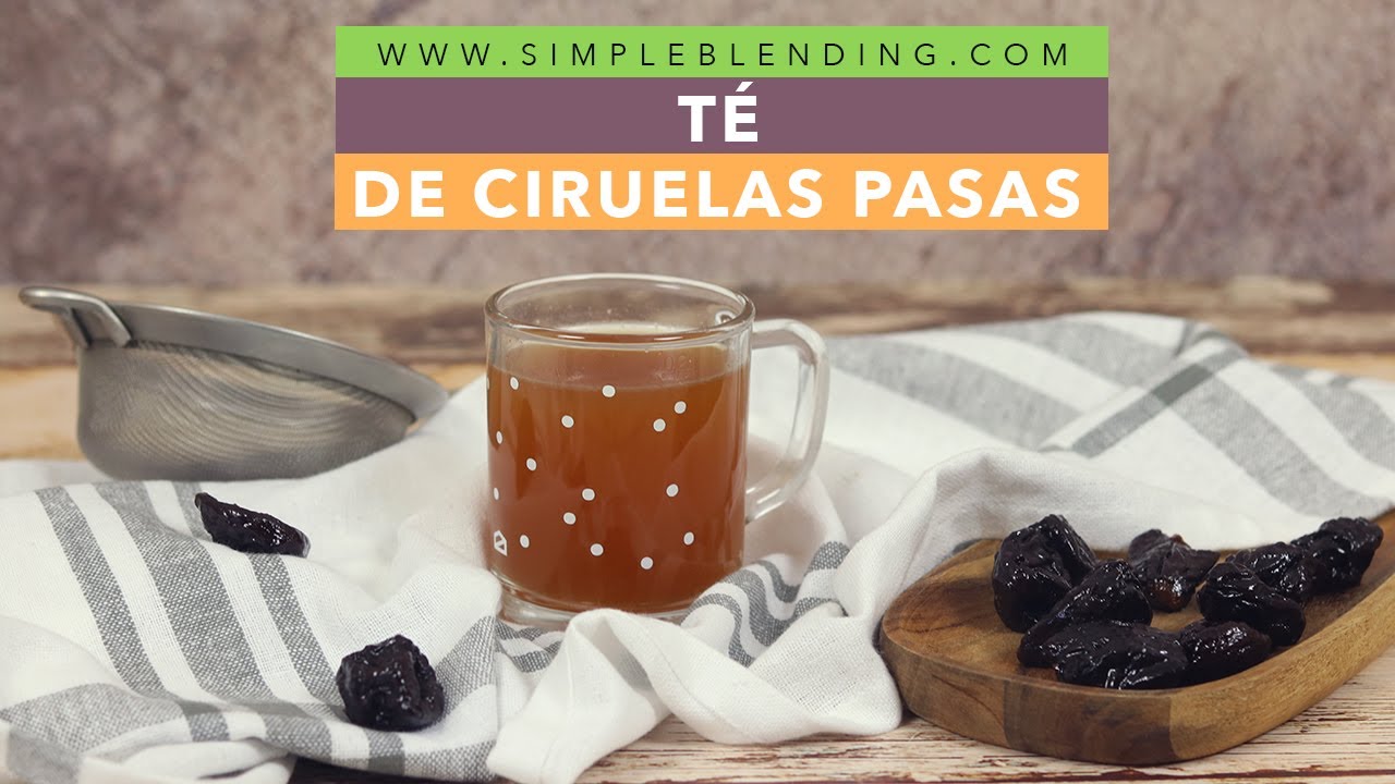 Infusión de ciruela pasa para bajar de peso