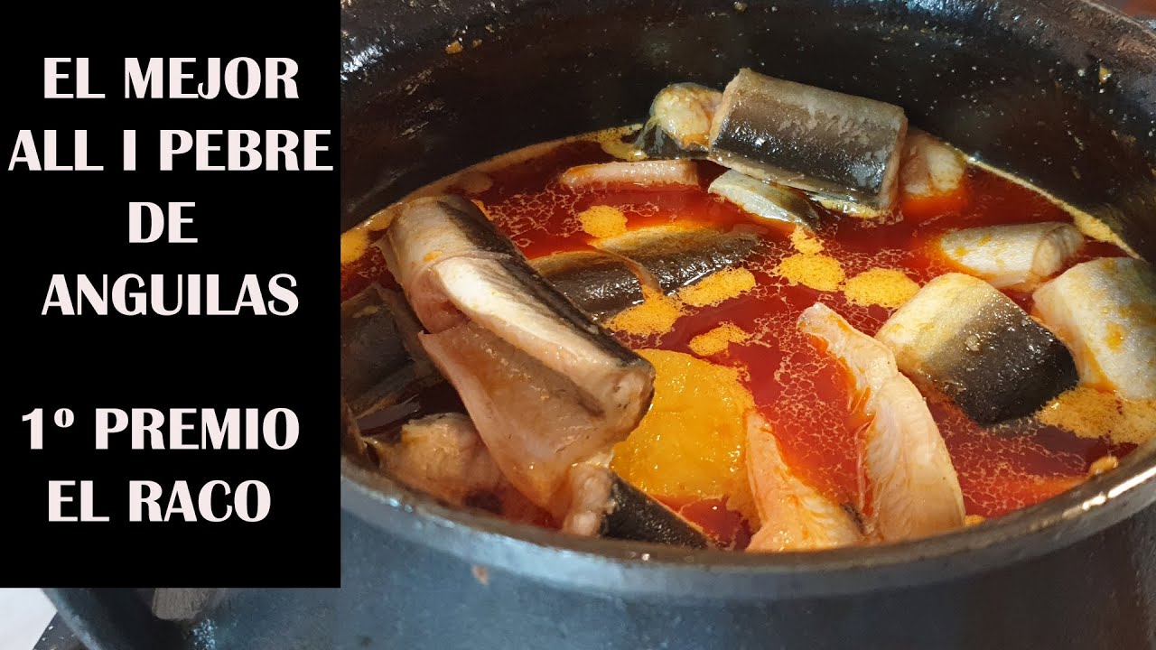 La mejor receta de all i pebre de Catarroja