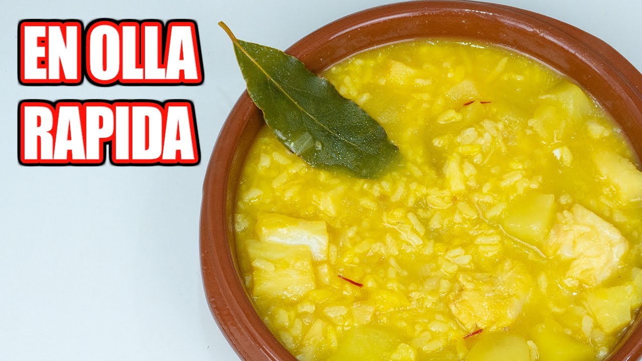 Patatas con bacalao a la olla express