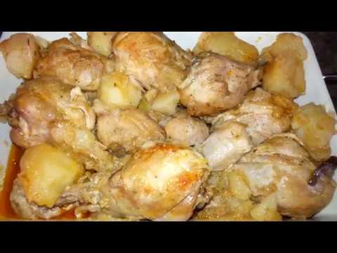 Pollo con patatas a la olla express