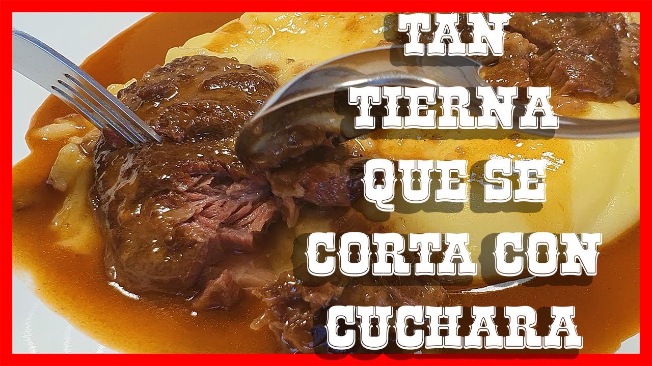 Receta de carrillada en salsa al estilo de la abuela con olla express