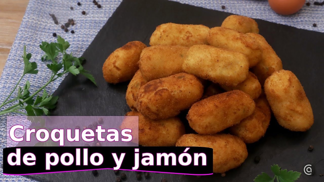 Receta de croquetas de pollo y jamón por Karlos Arguiñano