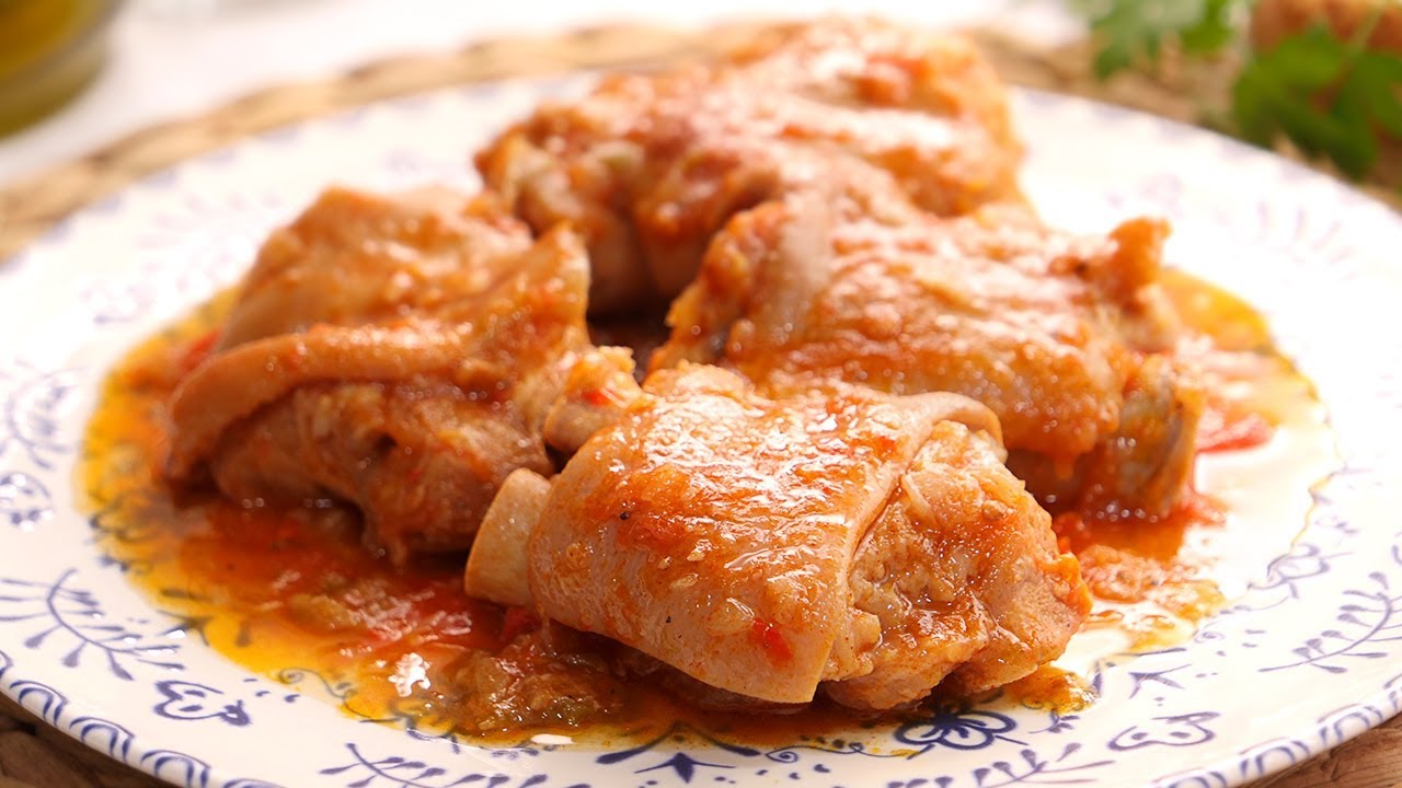 Receta de manitas de cerdo estilo catalán