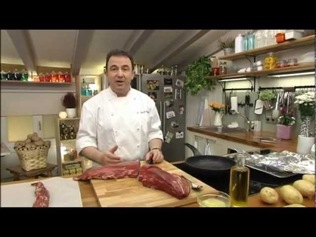 Receta de solomillo de ternera al horno estilo Berasategui