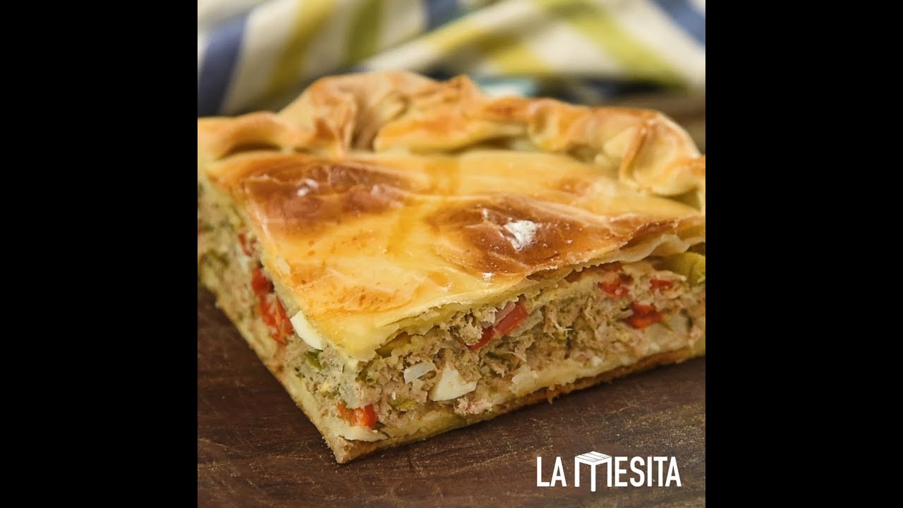 Receta rápida y sencilla de tarta de atún