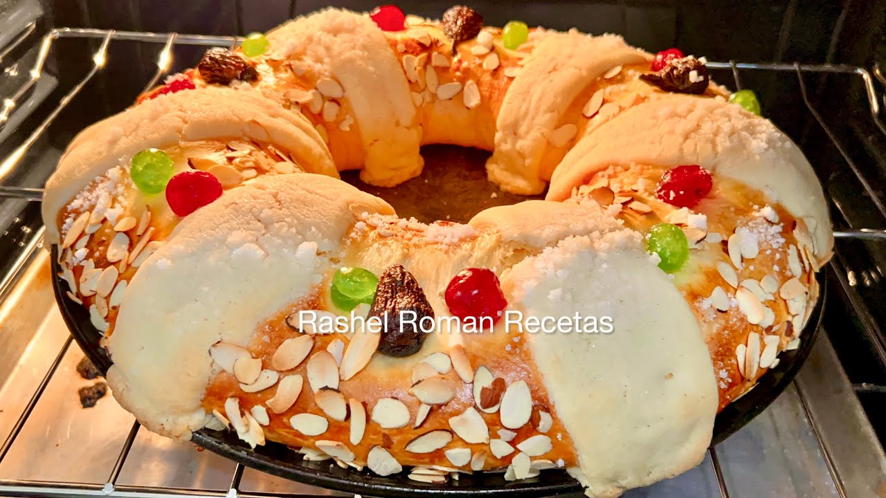 Rosca de Reyes suave y esponjosa