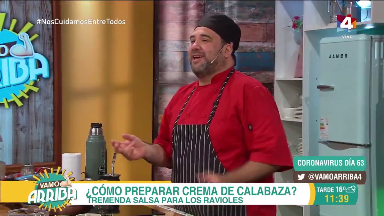 Salsa de ricota y calabaza para servir con ravioles