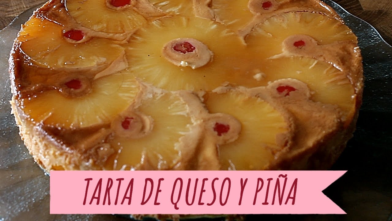 Tarta de Piña con Queso Philadelphia