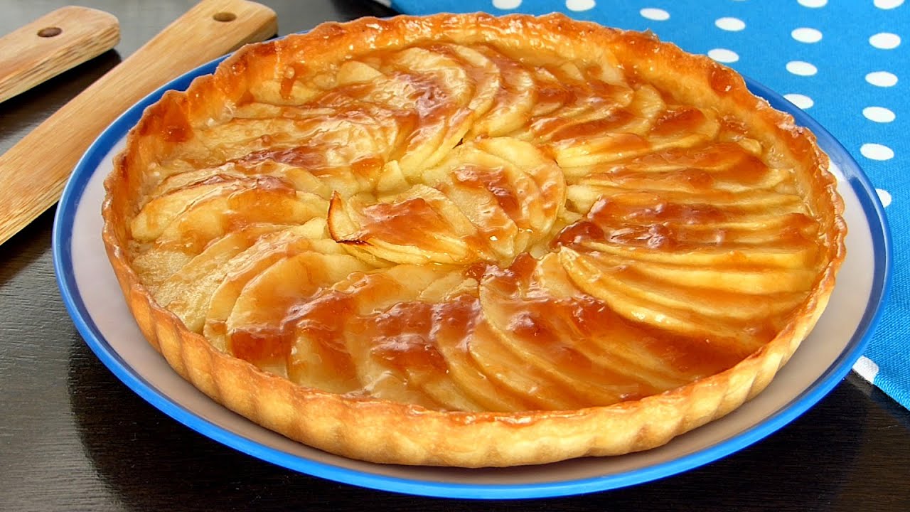 Tarta de manzana con masa quebrada