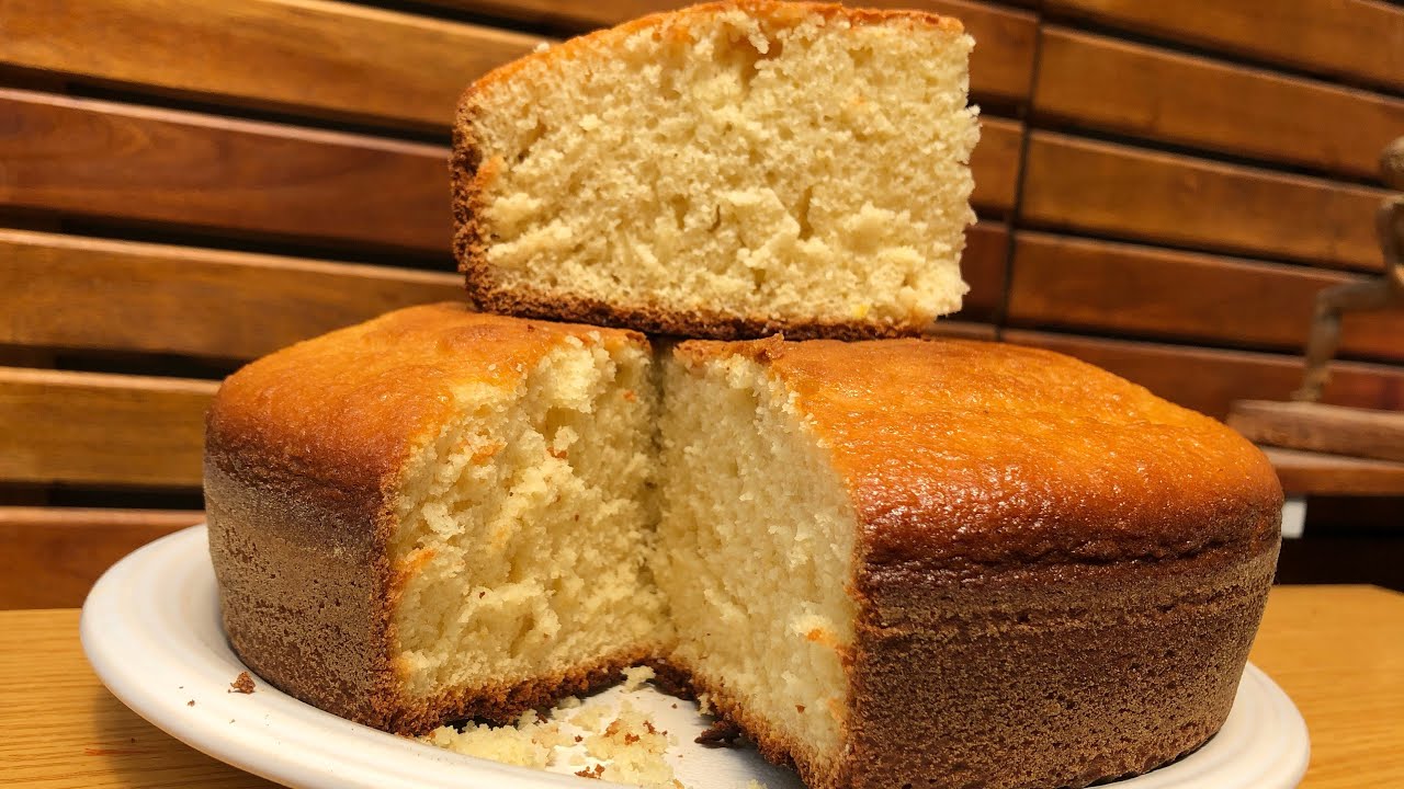 Torta casera de la abuela sin polvo de hornear