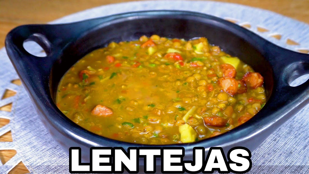 ¿Cuánta agua se necesita para cocinar lentejas?